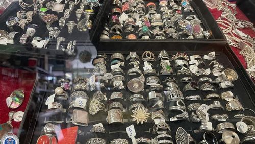 Jewellery worth $100,000 was stolen from an antiques shop in a small NSW town over Easter, leaving the business owner "devastated".