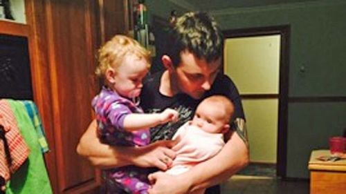 Dad Shane McMahon and his daughters India and Evie.