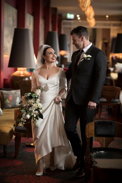 My Wedding Day: Princess Mary royal wedding inspired Sydney bride Natalie Oliveri