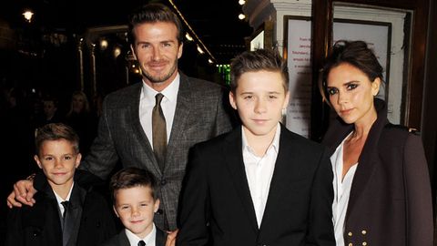 Homesick: The Beckham kids are missing their Los Angeles lifestyle