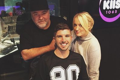 Brooklyn Ross, Kyle Sandilands and Jackie 'O' Henderson