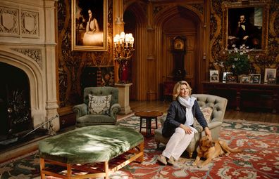 Downton Abbey's Highclere Castle's Countess of Carnarvon Lady Carnarvon