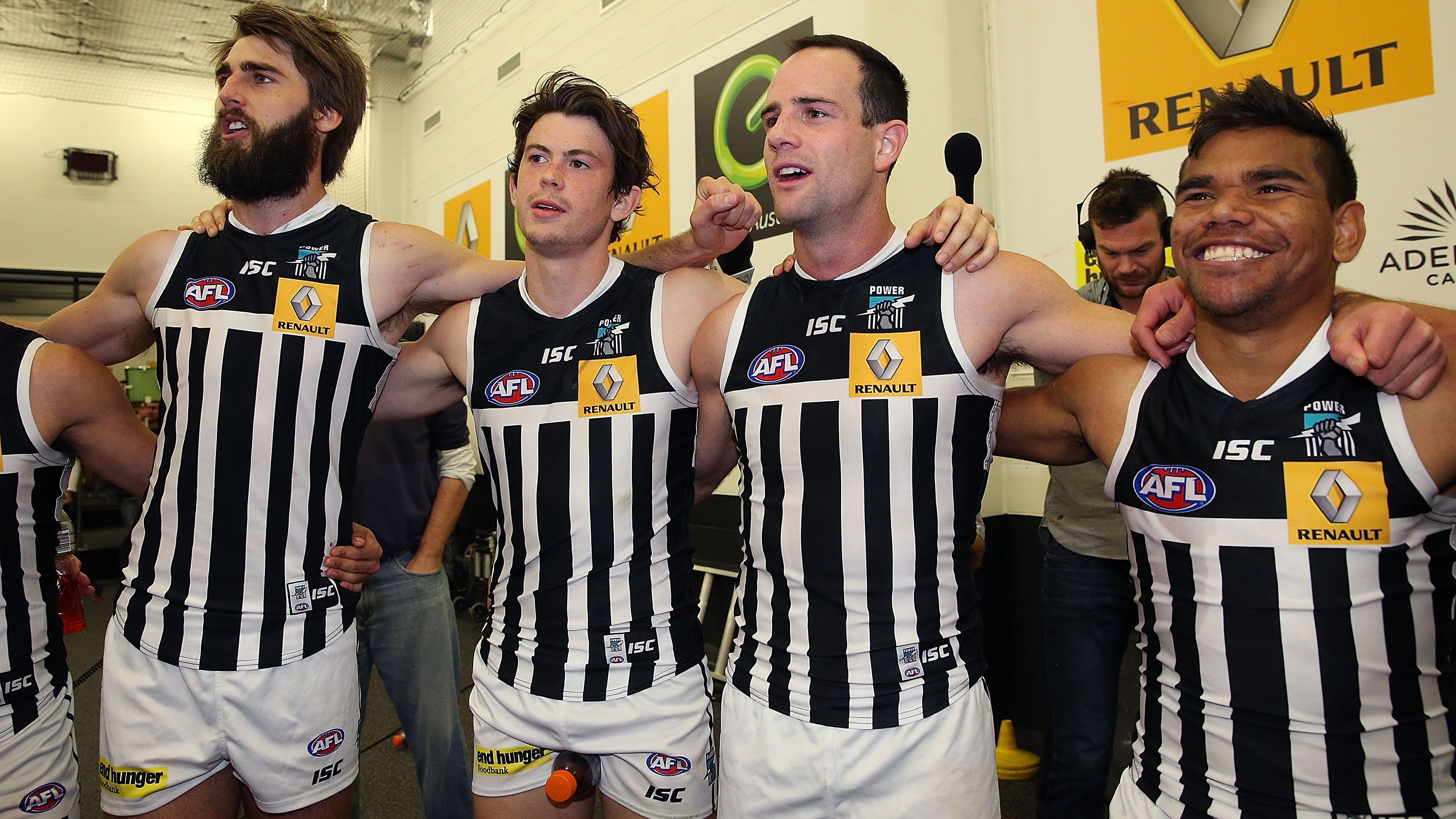 Port Adelaide in their prison bars guernsey.