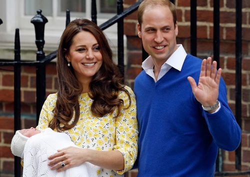 Princess Charlotte was born on May 2, 2015. (PA/AAP)