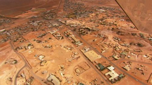 Coober Pedy is well-known for its mines. Picture: 9NEWS