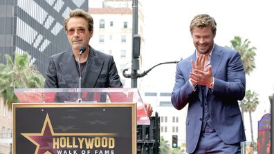 Chris Hemsworth Hollywood Walk of Fame Star Ceremony 