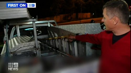 Gold Coast tradie rescues 'stolen' tools.