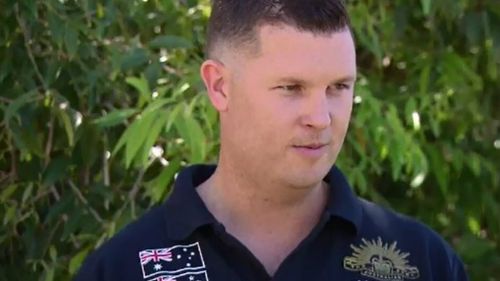 Shawn Guilmartin was headed to the dawn service when he discovered his ute was missing. (9NEWS)