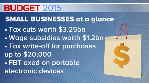 BUDGET 2015: Small business owners to see cuts in tax, red tape