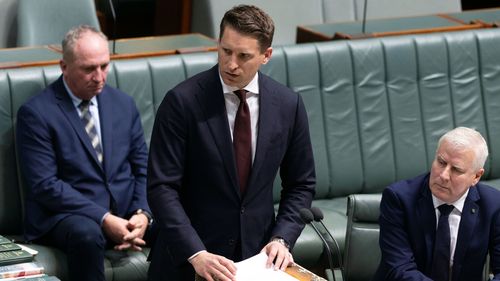 Andrew Hastie in parliament.