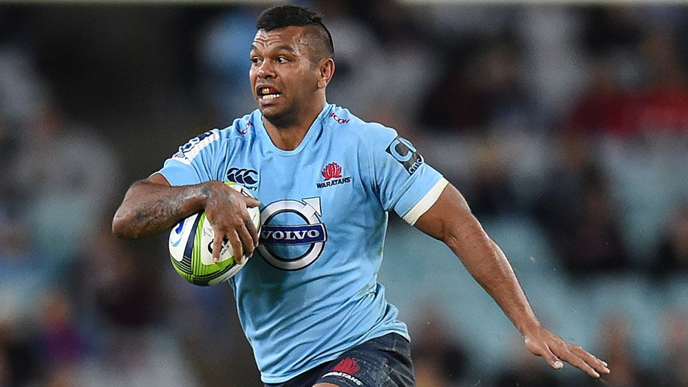 Kurtley Beale in action for the Waratahs. (AAP)