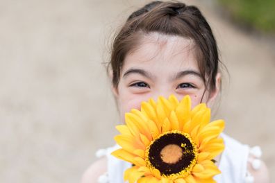 Little girl asks mother if she has a monobrow