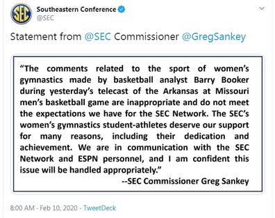 SEC Statement