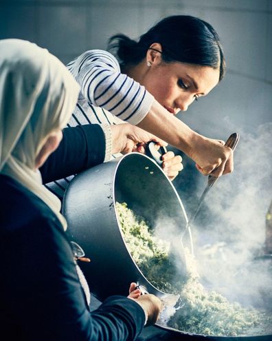 Meghan Markle pays tribute to Hubb Community Kitchen on Instagram return