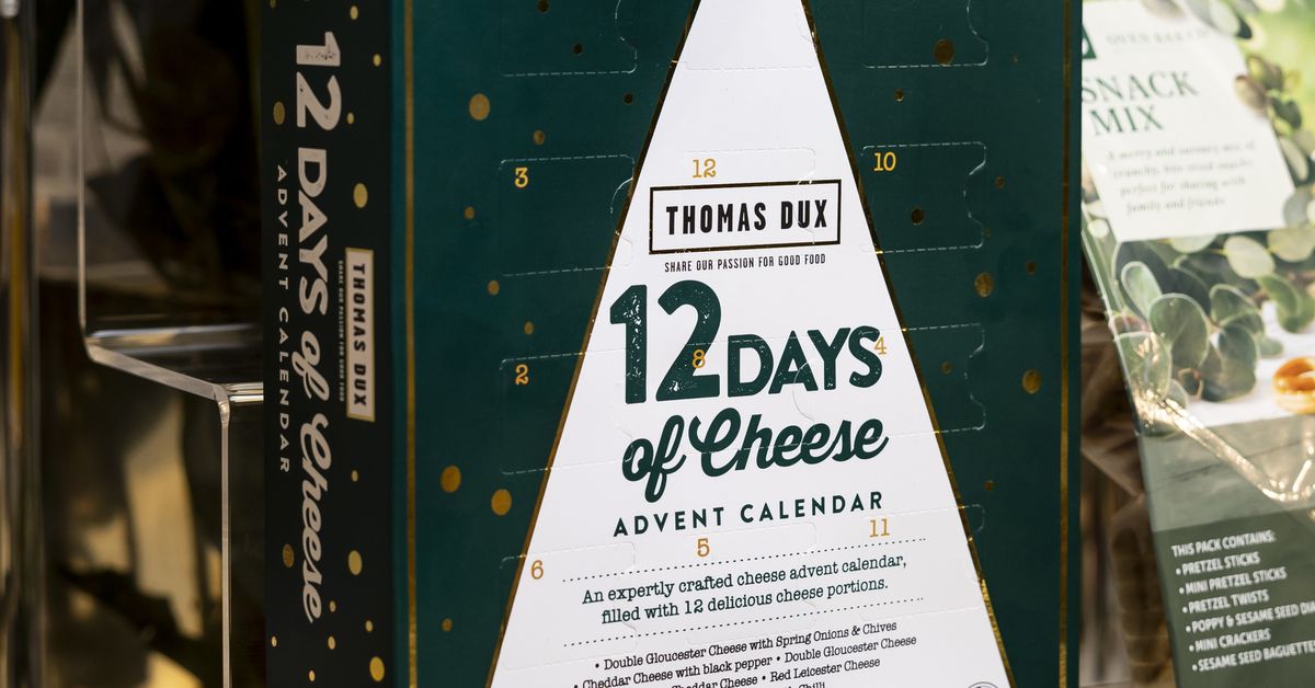 Woolworths brings back wildly popular $28 cheese advent calendar - 9Kitchen