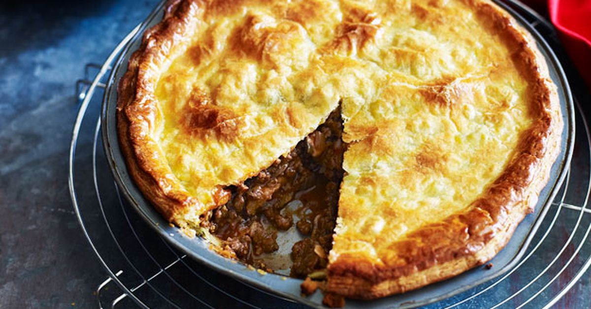 Beef Mince & Mushroom Pie Recipe