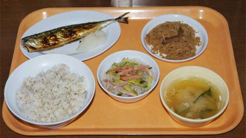 A typical lunch at a Japanese prison. (RocketNews24)