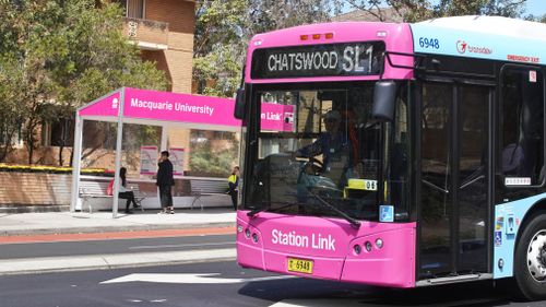 Buses began replacing trains yesterday between Chatswood and Epping as the underground rail line is prepared for the new single-deck Metro North West rapid link scheduled to start between March and June 2019.