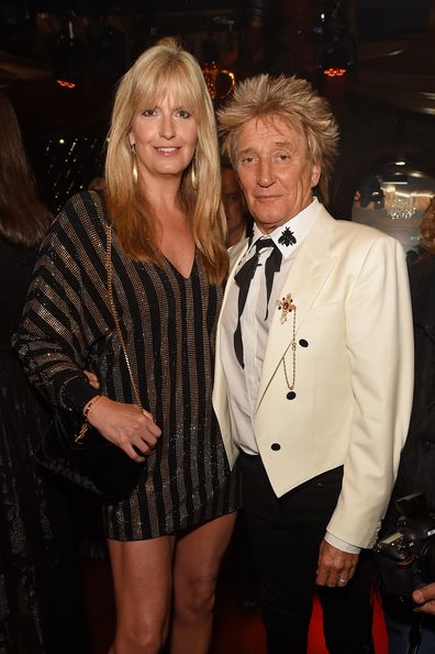 Penny Lancaster and Sir Rod Stewart attend the 50th Anniversary of Tramp on May 23, 2019 in London, England. (Photo by David M. Benett/Dave Benett/Getty Images)