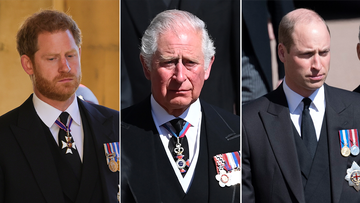 Prince Harry, Prince William, Prince Charles
