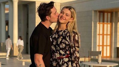 Brooklyn Beckham and Nicola Peltz. 