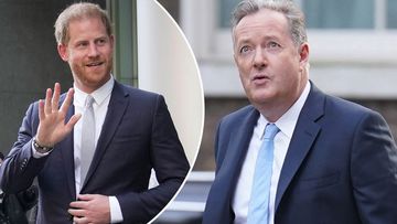 Prince Harry (left), Piers Morgan (right)