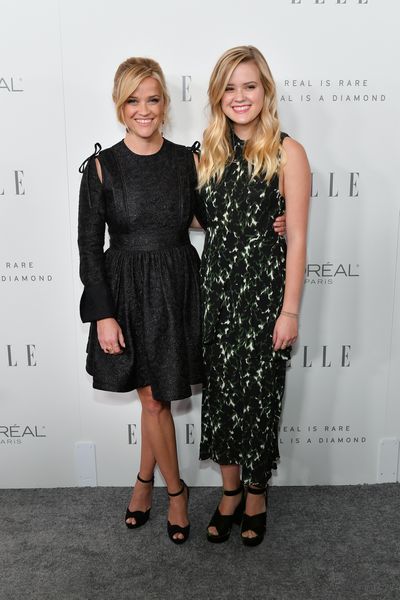 Ava&nbsp; Phillippe and Reese Witherspoon at ELLE's 24th Annual Women in Hollywood Celebration in Los Angeles, October, 2017
