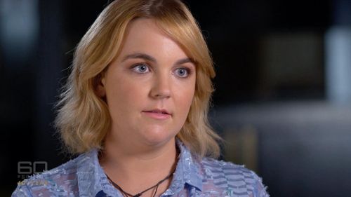 Kendra Murphy said she was raped at St Andrew's College at the University of Sydney. (60 Minutes)