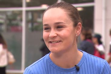 Ash Barty on Today.