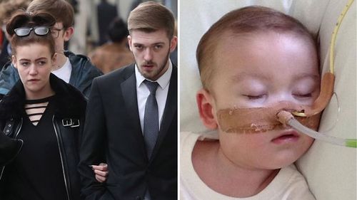 Alfie's parents Kate James and Tom Evans have exhausted all legal options to keep their son on life support.