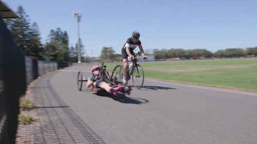 After only two full para-triathlon races since her accident, Parker is ready to compete in the Commonwealth Games. (60 Minutes)