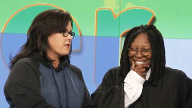 Rosie O'Donnell and Whoopi Goldberg