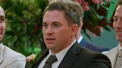 EMBARGO 4/3/2026 9:30PM MAFS 2026: Bec and DAnny's wedding groomsman Will