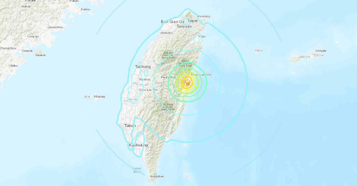 A group of earthquakes is shaking Taiwan after a strong earthquake killed 13 people earlier this month