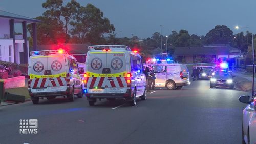 Tradie called a hero after man with stab wound saved in his Sydney backyard.