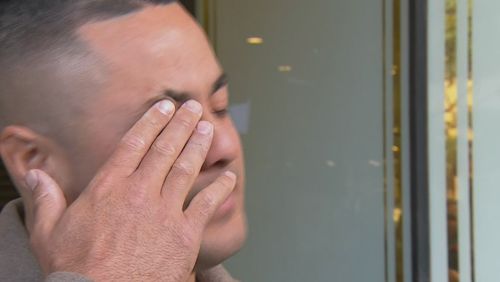 Jarryd Hayne crying as rape charges dropped 