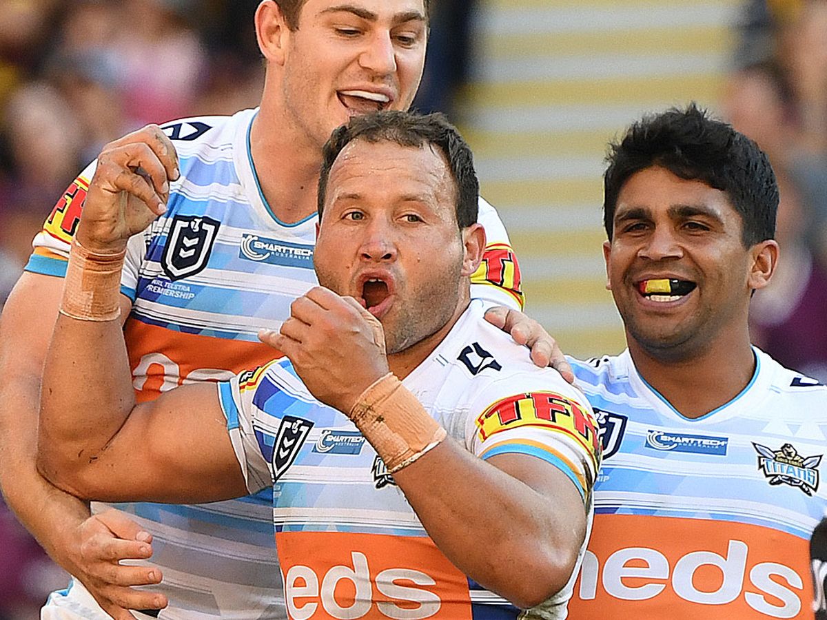 Gold Coast Titans stun NRL ladder leading Brisbane Broncos, North