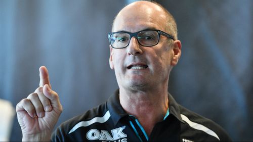 Port Adelaide President David Koch has criticised the AFL for taking three weeks to reach an inexplicit conclusion over the incident. Picture: AAP.