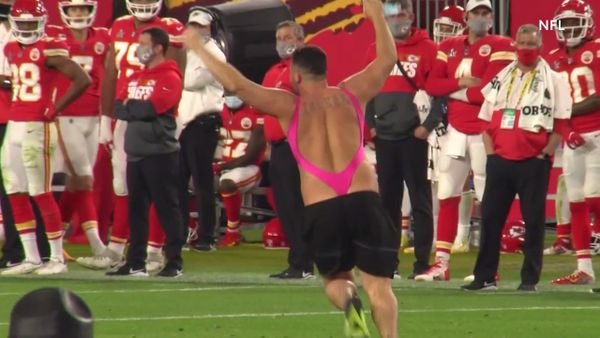 Super Bowl streaker 'won $374,000 From Betting On Himself'