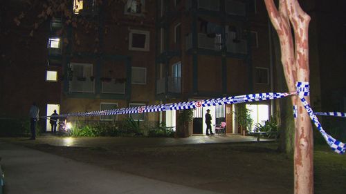 A man has died in alleged stabbing at a unit block in Newtown about 7pm last night.