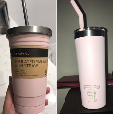 Another shopper prefers a different brand of smoothie cup.