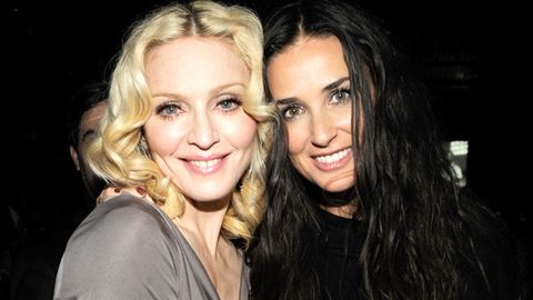 Madonna rushes to help Demi Moore