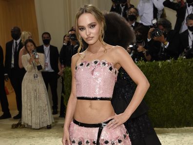 Lily-Rose Depp attends met gala 2021