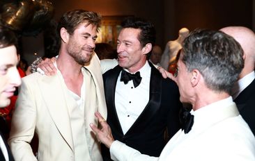 Chris Hemsworth and Hugh Jackman 