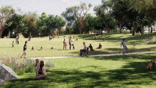 Un controverso piano da 50 milioni di dollari per tagliare a metà un campo da golf di Sydney per farne un parco pubblico è stato finalizzato dal governo del NSW con un compromesso.﻿