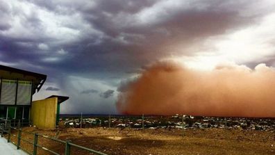 Dust storm Broken Hill