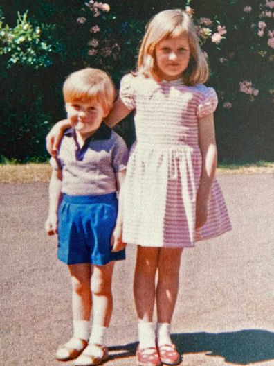 Charles Spencer shares rare childhood photo of Diana