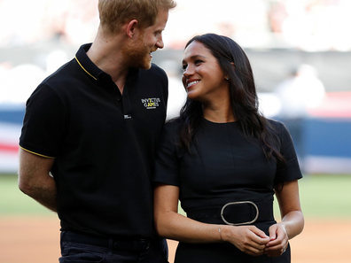 Meghan Markle surprise appearance with Harry