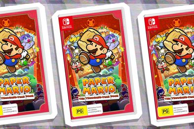 9PR: Paper Mario: The Thousand-Year Door Nintendo Switch video game cover