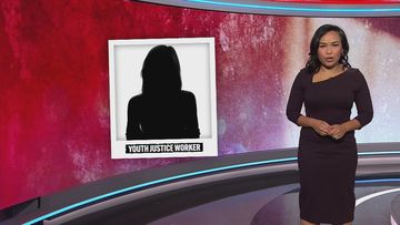 A Victorian female youth justice worker is being investigated after allegations she had an illicit relationship with a teenage boy.